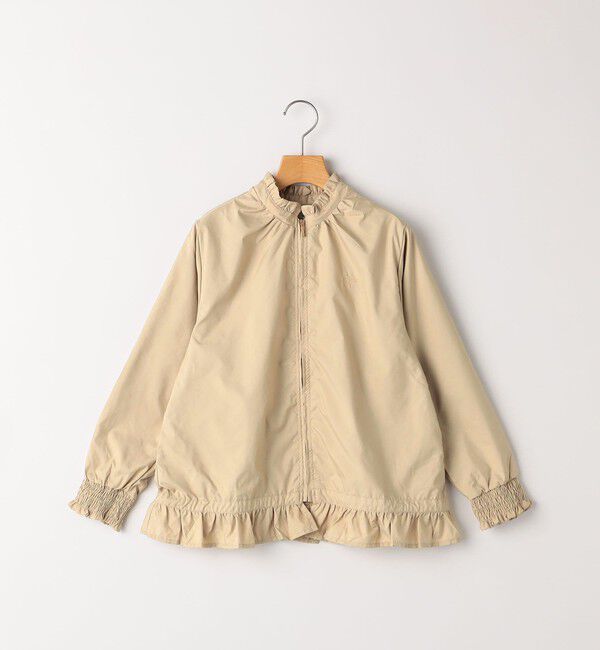 SHIPS KIDS「SHIPS KIDS:140～150cm / 〈撥水〉 フリル パーカー」|その他|