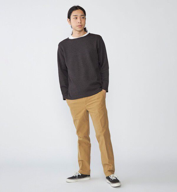 SHIPS「SHIPS: ローゲージ ピケ ボートネック カットソー」|Tシャツ・カットソー|