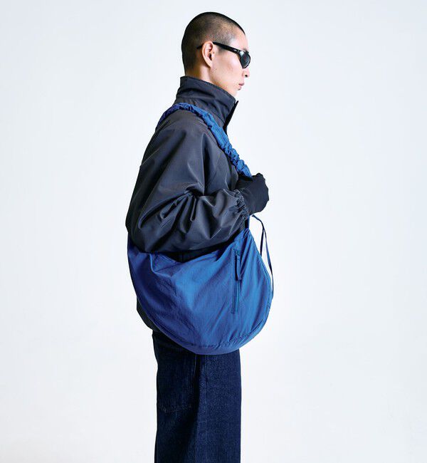 SHIPS「City Ambient Products: クランプル ムーン ギャザーショルダー バッグ」|ショルダー・メッセンジャー|