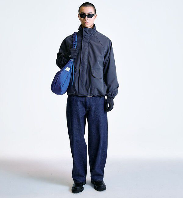 SHIPS「City Ambient Products: クランプル ムーン ギャザーショルダー バッグ」|ショルダー・メッセンジャー|