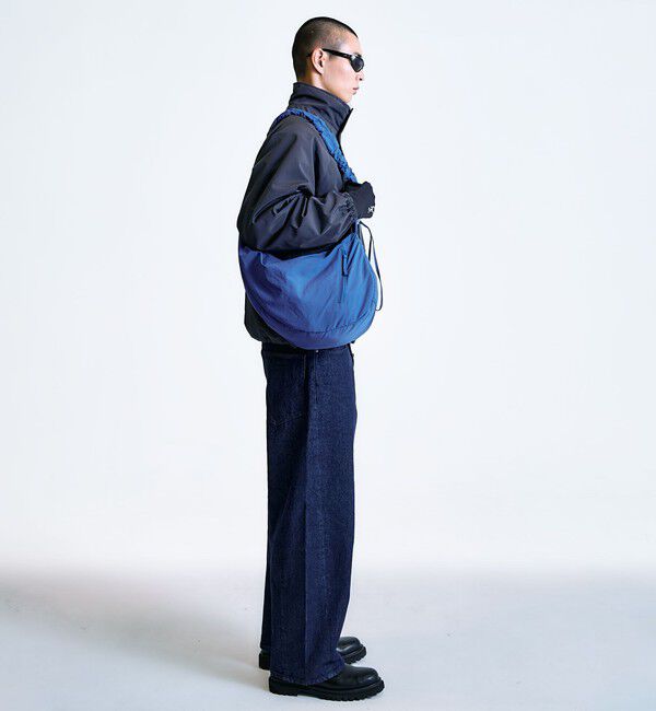 SHIPS「City Ambient Products: クランプル ムーン ギャザーショルダー バッグ」|ショルダー・メッセンジャー|