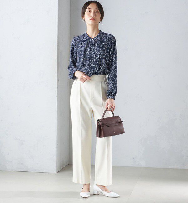 SHIPS for women「〈手洗い可能〉両面起毛 ストレート パンツ」|その他|