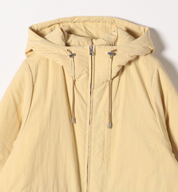 SHIPS any「SHIPS any:〈撥水加工〉中綿 パフ ダブルジップ フーディ ブルゾン」|ブルゾン・スタジャン|