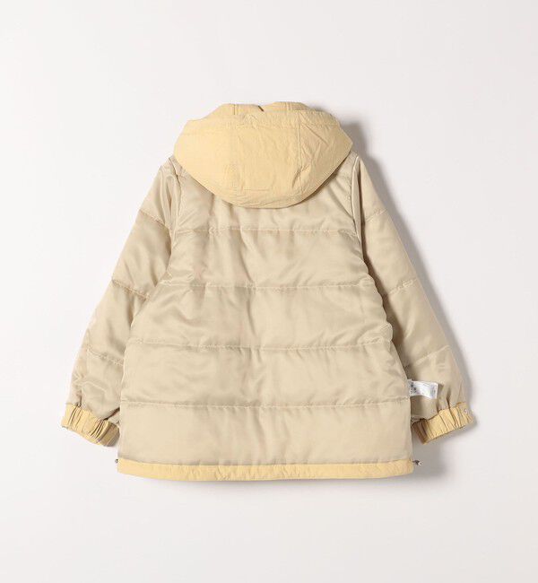 SHIPS any「SHIPS any:〈撥水加工〉中綿 パフ ダブルジップ フーディ ブルゾン」|ブルゾン・スタジャン|