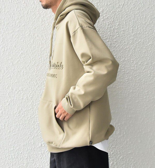 SHIPS any「SHIPS any: 〈洗濯機可能〉エンボスプリント ロゴ ウォーム プルオーバー パーカー◇」|パーカー|