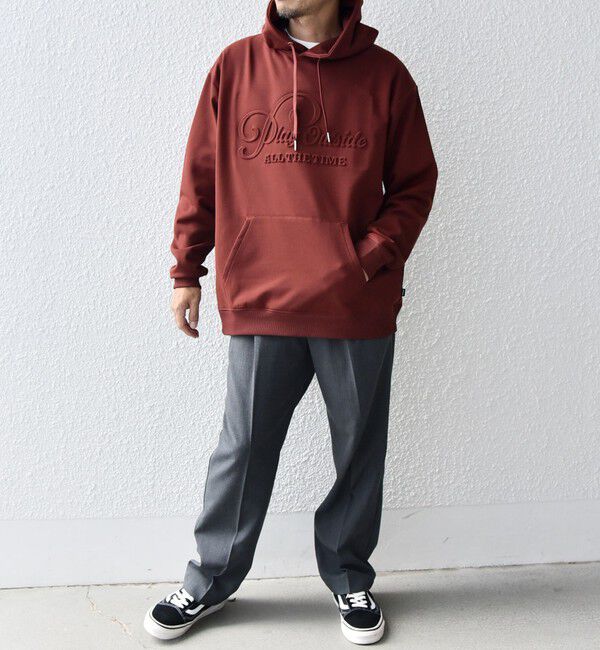 SHIPS any「SHIPS any: 〈洗濯機可能〉エンボスプリント ロゴ ウォーム プルオーバー パーカー◇」|パーカー|