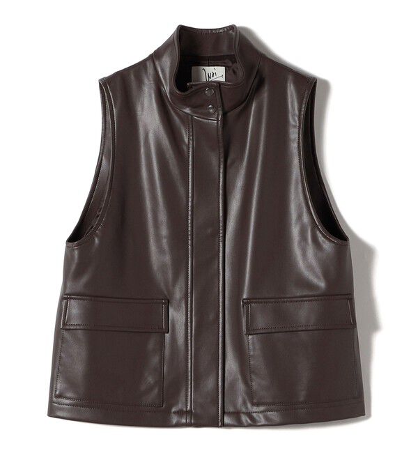 SHIPS for women「Wai＋:スタンドカラー ベスト」|ベスト・ジレ|