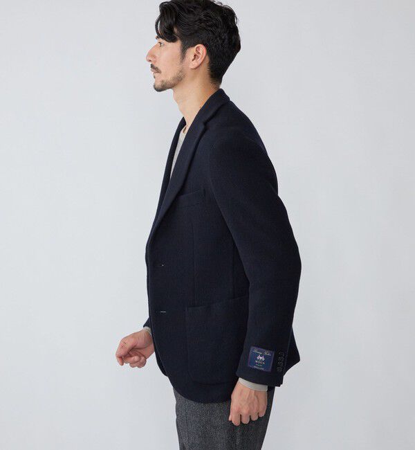 SHIPS「SHIPS: ABRAHAM MOON ライトウェイト  ツイード ジャケット」|テーラードジャケット|