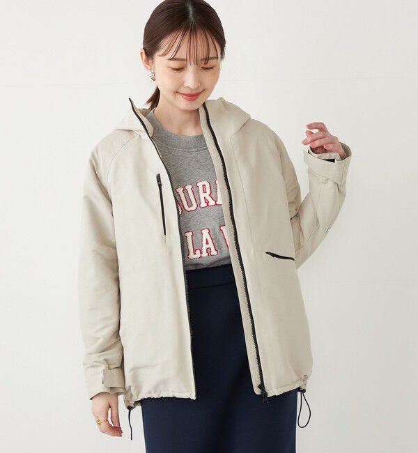 SHIPS Colors 「SHIPS Colors:〈手洗い可能〉ダウンライナー グログラン パーカー◇」|ダウン|