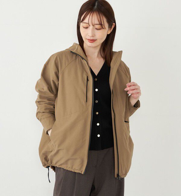 SHIPS Colors 「SHIPS Colors:〈手洗い可能〉ダウンライナー グログラン パーカー◇」|ダウン|