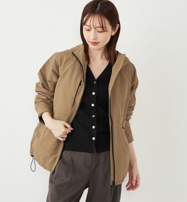 SHIPS Colors 「SHIPS Colors:〈手洗い可能〉ダウンライナー グログラン パーカー◇」|ダウン|