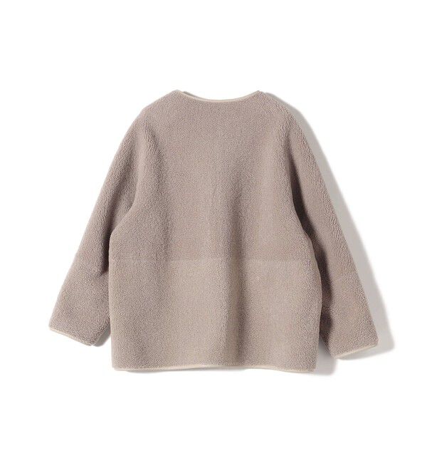 SHIPS for women「〈手洗い可能〉リバーシブル ボア &times; フリース ブルゾン」|ブルゾン・スタジャン|