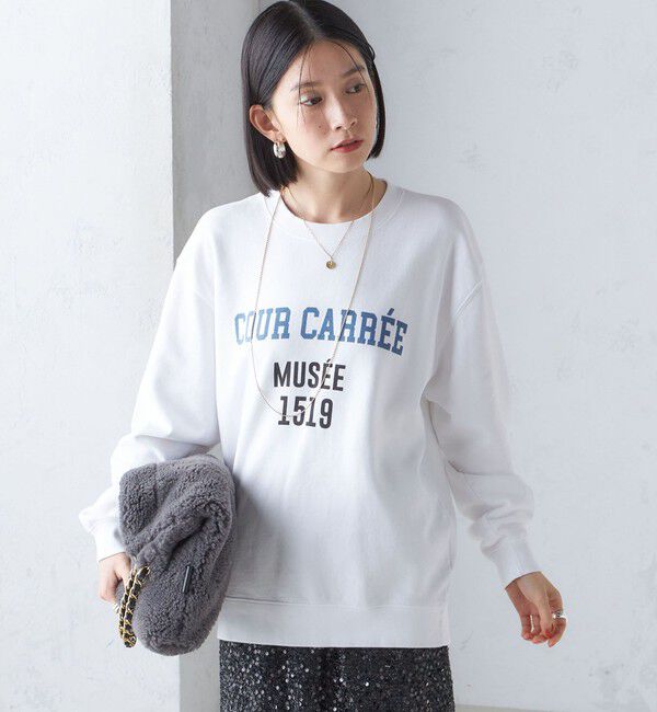 SHIPS for women「Odub:〈手洗い可能〉ロゴ スウェット」|スウェット・ジャージ|