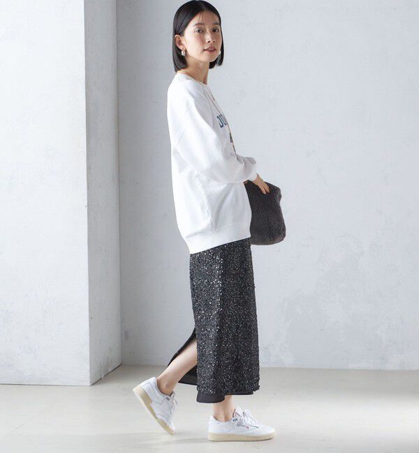 SHIPS for women「Odub:〈手洗い可能〉ロゴ スウェット」|スウェット・ジャージ|