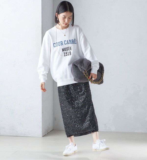 SHIPS for women「Odub:〈手洗い可能〉ロゴ スウェット」|スウェット・ジャージ|