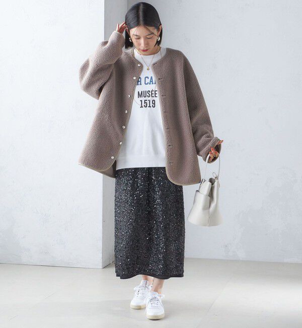 SHIPS for women「Odub:〈手洗い可能〉ロゴ スウェット」|スウェット・ジャージ|