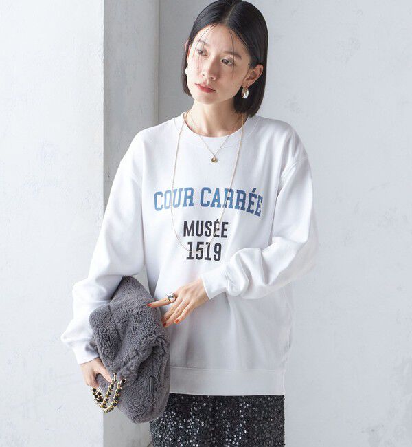 SHIPS for women「Odub:〈手洗い可能〉ロゴ スウェット」|スウェット・ジャージ|