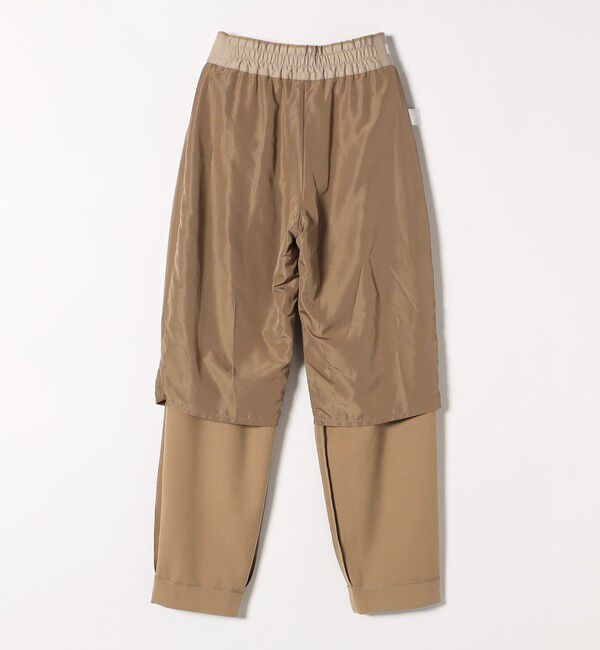 quaranciel「quaranciel:〈洗濯機可能〉ダブル タック ワイドベルト パンツ」|その他|