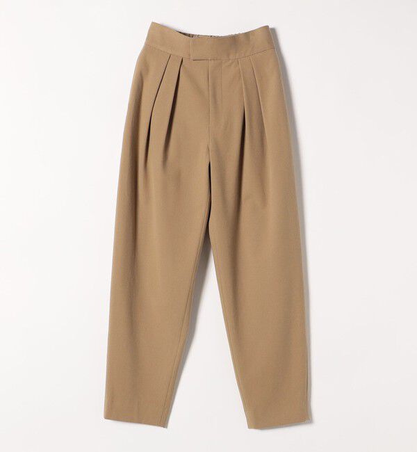 quaranciel「quaranciel:〈洗濯機可能〉ダブル タック ワイドベルト パンツ」|その他|