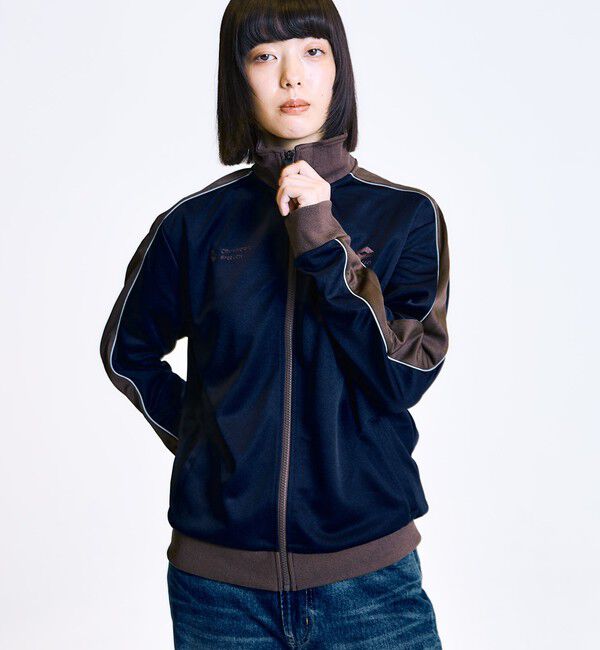 SHIPS「【City Ambient Products別注】LOTTO: TRACK JACKET」|スウェット・ジャージ|ネイビー