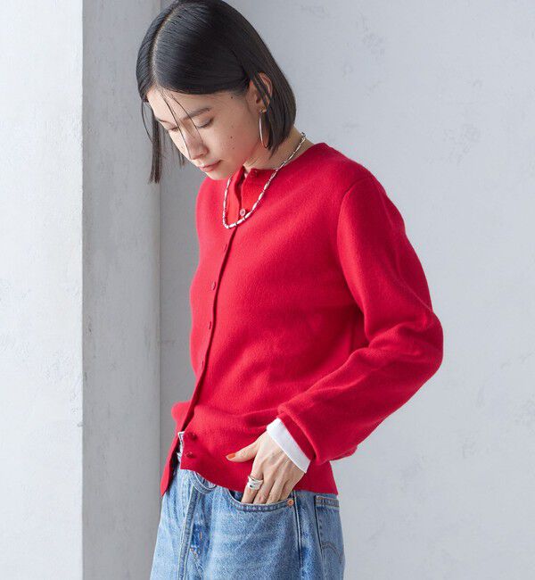 SHIPS for women「カシミヤ クルーネック カーディガン」|カーディガン|