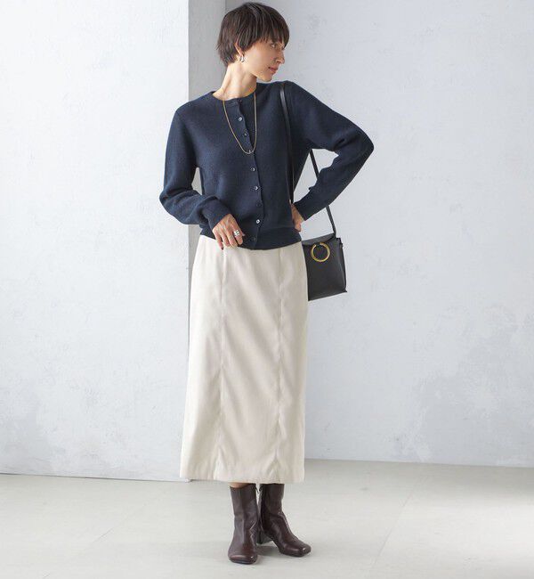 SHIPS for women「カシミヤ クルーネック カーディガン」|カーディガン|