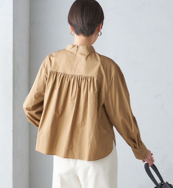 SHIPS for women「〈手洗い可能〉ブロード ボウタイ ブラウス」|シャツ・ブラウス|