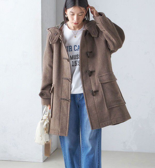 SHIPS for women「【SHIPS別注】LONDON TRADITION:DUFFLE COAT」|ダッフルコート|ブラウン