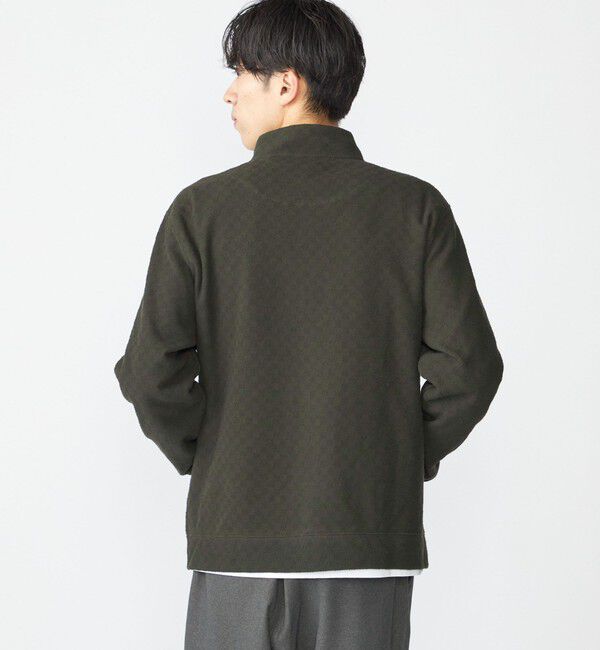 SHIPS「SHIPS: ラッチパイル  ボタン カーディガン」|カーディガン|