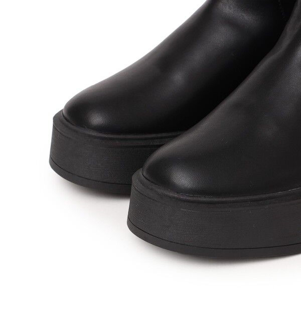 SHIPS any「VELETTO: プラットフォーム ショート ブーツ」|ショートブーツ|