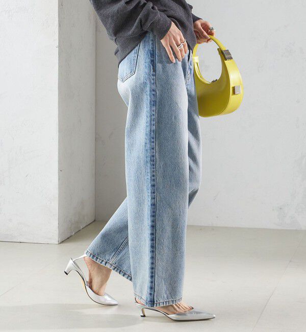 SHIPS for women「〈洗濯機可能〉パッチワーク デニム」|デニム|