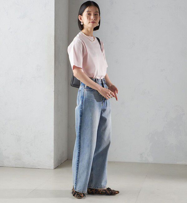 SHIPS for women「〈洗濯機可能〉パッチワーク デニム」|デニム|