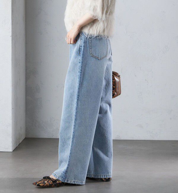 SHIPS for women「〈洗濯機可能〉パッチワーク デニム」|デニム|