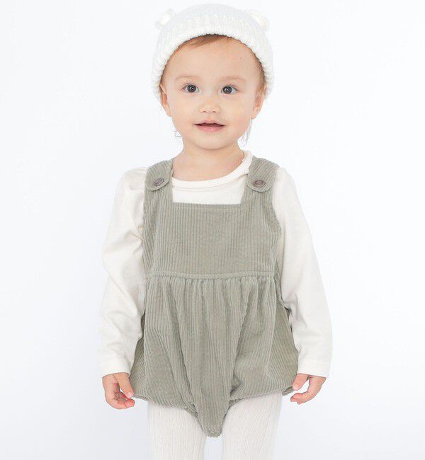 SHIPS KIDS「SHIPS KIDS:くま耳 ベビー ニット ワッチ」|その他ベビー用品|