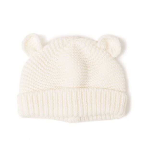 SHIPS KIDS「SHIPS KIDS:くま耳 ベビー ニット ワッチ」|その他ベビー用品|
