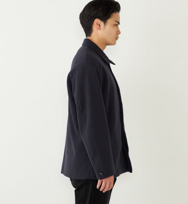 SHIPS Colors 「SHIPS Colors:THERMOLITE(R) ミックス ジップ ブルゾン」|ブルゾン・スタジャン|