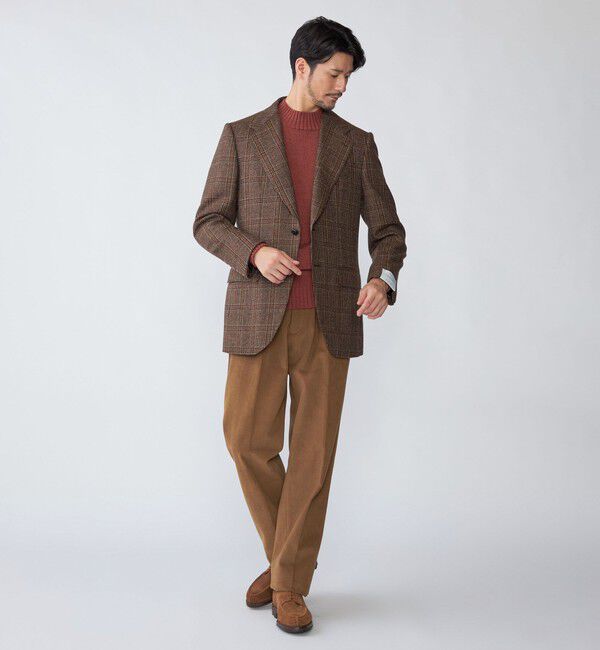 SHIPS「【SHIPS別注】PIACENZA: ウール ミドルゲージ モックネック ニット」|ニット・セーター|