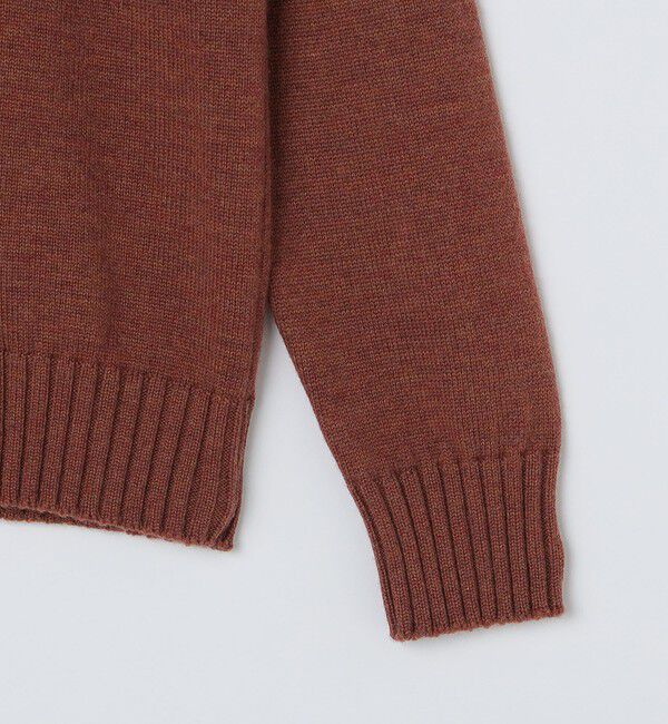 SHIPS「【SHIPS別注】PIACENZA: ウール ミドルゲージ モックネック ニット」|ニット・セーター|