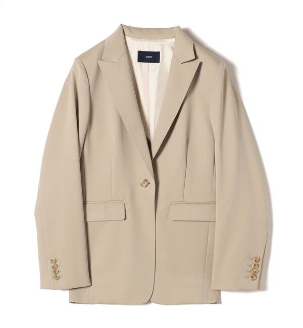 SHIPS for women「タキシード テーラード 1ボタン ジャケット」|テーラードジャケット|