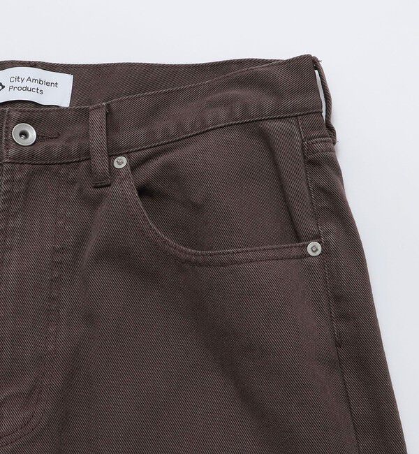 SHIPS「City Ambient Products: 12オンス ストレート バギー デニム パンツ」|デニム|