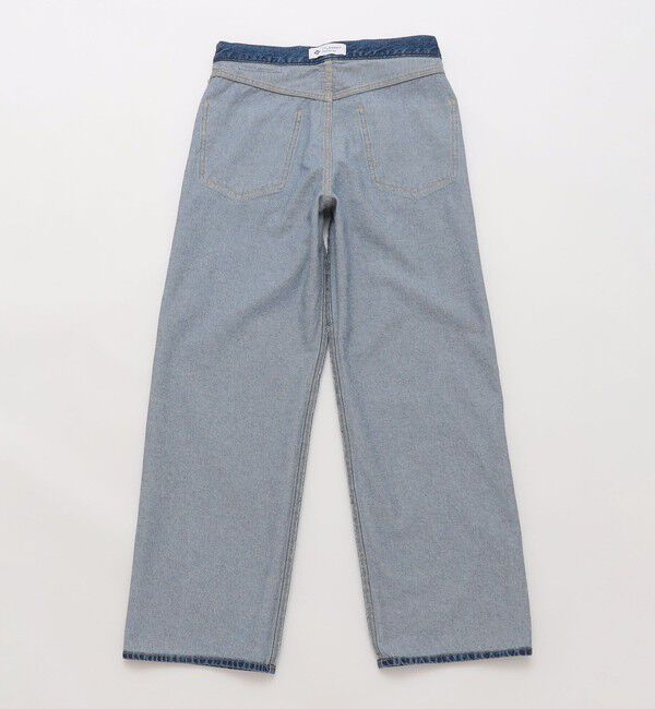 SHIPS「City Ambient Products: 12オンス ストレート バギー デニム パンツ」|デニム|