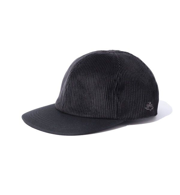 SHIPS「Southwick Gate Label: コーデュロイ ベースボール キャップ」|キャップ・キャスケット|ブラック