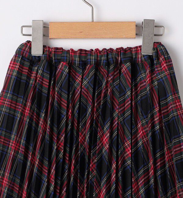 SHIPS KIDS「SHIPS KIDS:140～160cm / チェック プリーツ スカート」|フレア|