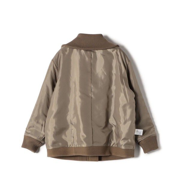 SHIPS Colors 「SHIPS Colors: 〈手洗い可能〉ジャージーメルトン ジップ アウター」|ブルゾン・スタジャン|