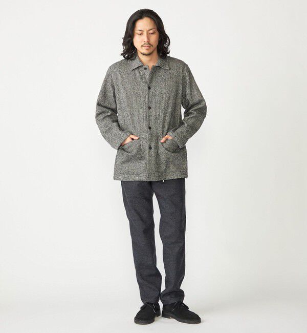 SHIPS「SHIPS: ブラッシュド シャツ アウター」|ブルゾン・スタジャン|