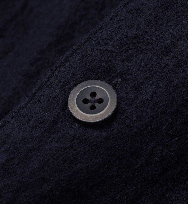 SHIPS「SHIPS: ブラッシュド シャツ アウター」|ブルゾン・スタジャン|