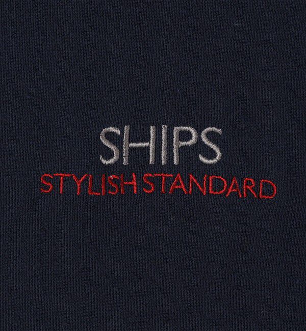 SHIPS「【WEB限定】SHIPS: SCREEN STARS(R) STYLISH STANDARD ロゴ 刺繍 パーカー」|パーカー|