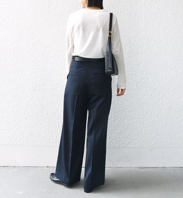 SHIPS for women「シアー トリコット ロングスリーブ TEE」|Tシャツ・カットソー|