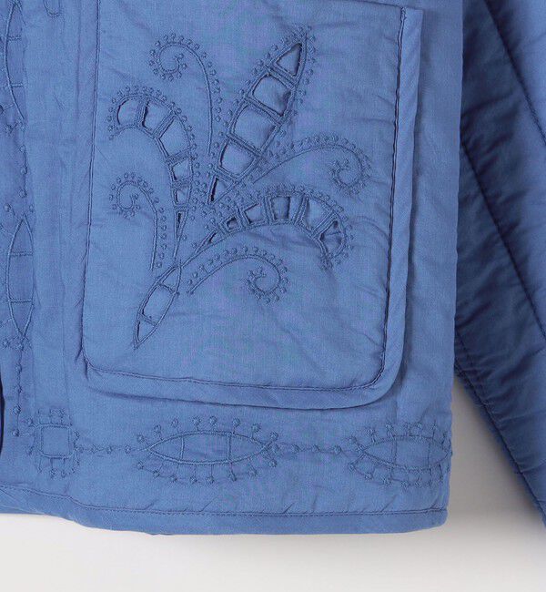 SHIPS any「bon_meur:〈手洗い可能〉中綿 エンブロ キルト コンパクト ジャケット」|その他|