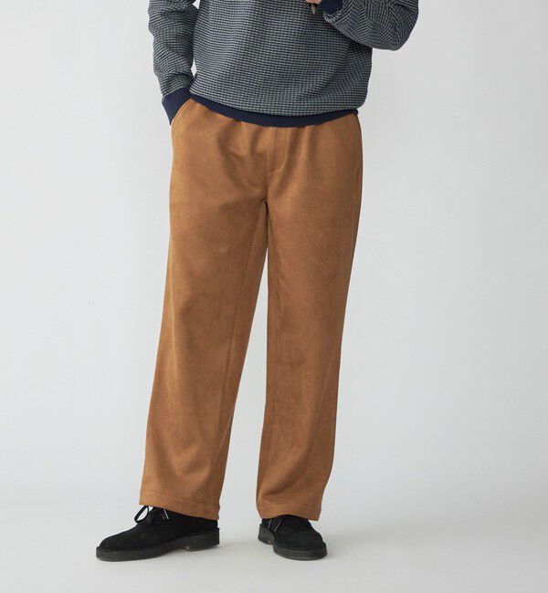 SHIPS「SHIPS: ポリエステル フェイクスエード イージー パンツ」|その他|